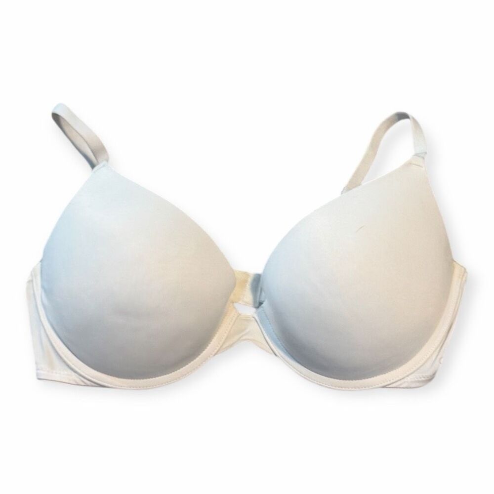 PINK VICTORIA’S SECRET Women’s White Wear Everywhere Push-Up Bra Size 38D